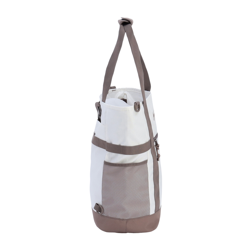 3WAYバックパックトート（ホワイトヘリンボーン）