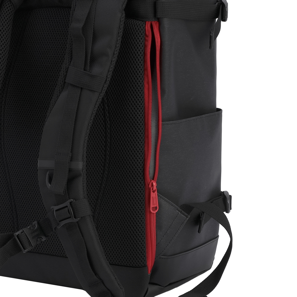 シールド30（ヘザーブラック/レッド）