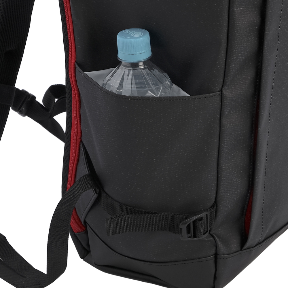 シールド30（ヘザーブラック/レッド）