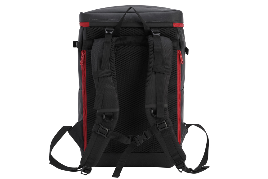 シールド30（ヘザーブラック/レッド）