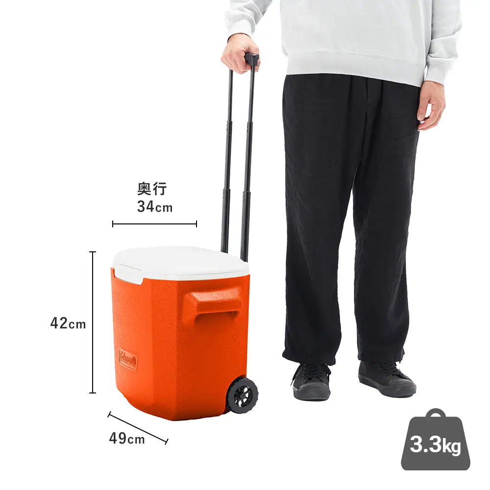 ホイールクーラー/28QT（オレンジ）の通販｜キャンプ用品のコールマン