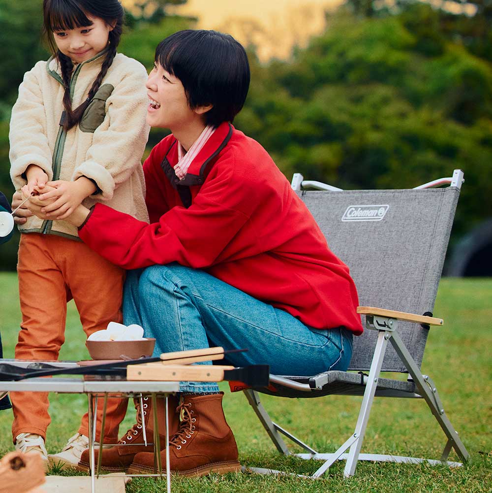 コンパクトフォールディングチェアNX（ヘザーグレー）