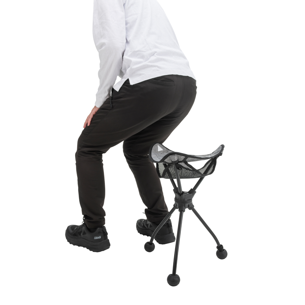 スツール360（ヘザーグレー）