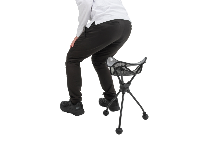 スツール360（ヘザーグレー）