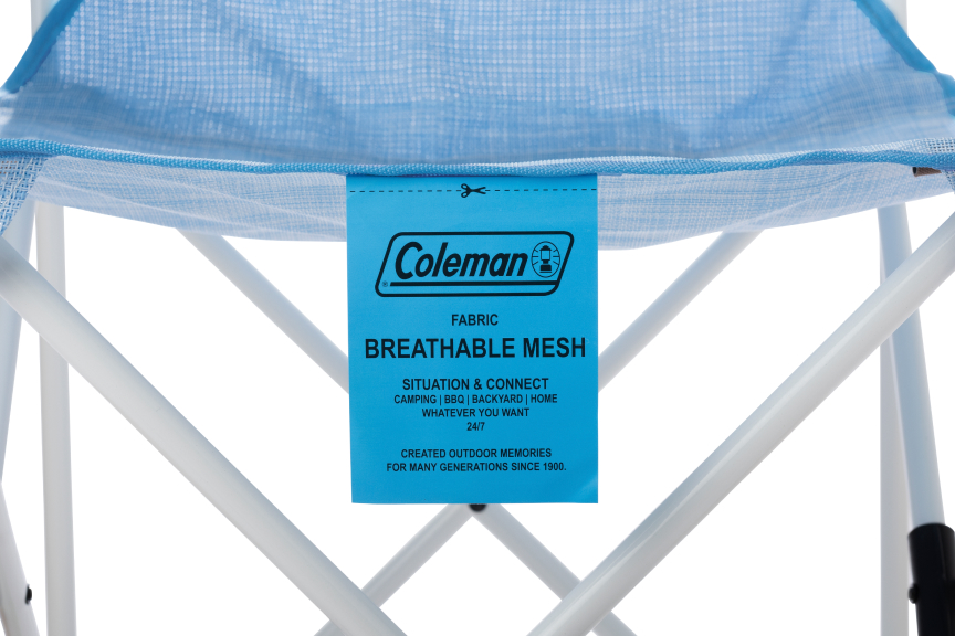 ファンチェアメッシュ（クリスタルブルー）