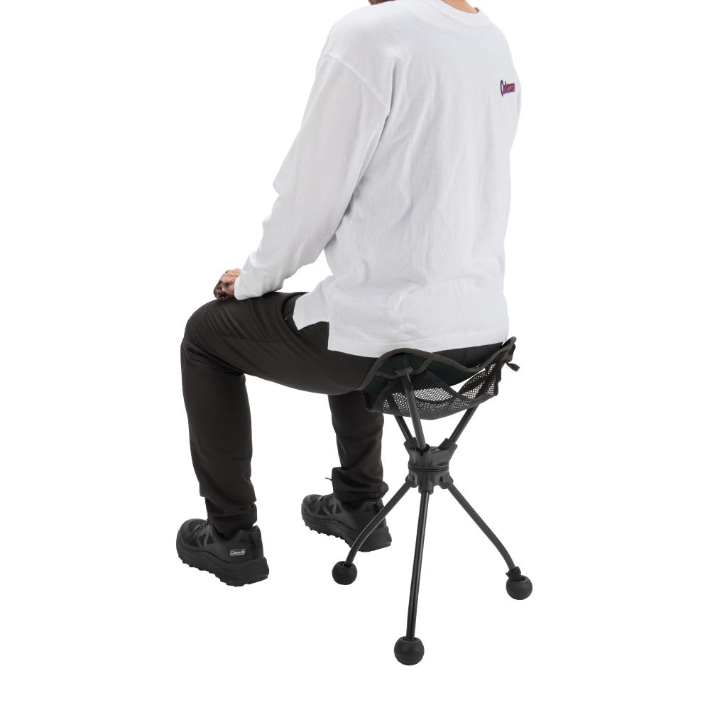 スツール360（ジェットブラック）