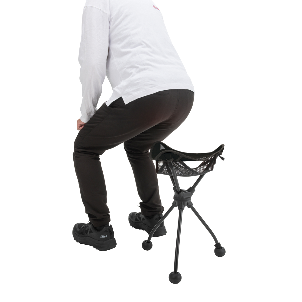 スツール360（ジェットブラック）