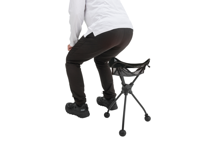 スツール360（ジェットブラック）