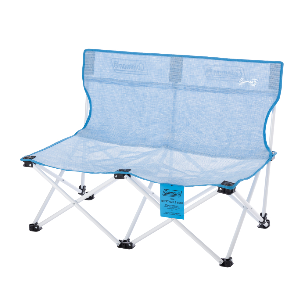 ファンチェアダブルメッシュ（クリスタルブルー）
