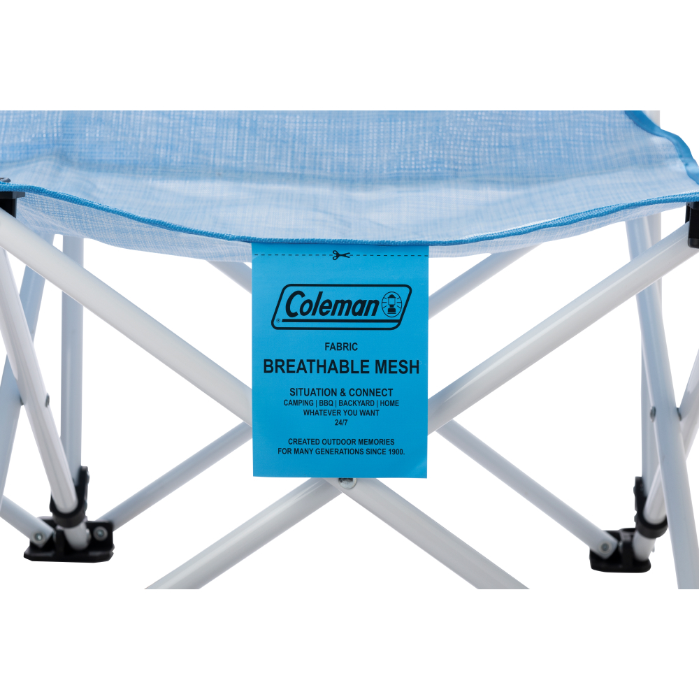 ファンチェアダブルメッシュ（クリスタルブルー）