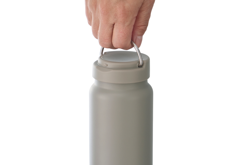 真空断熱ステンレスボトル/710ml（グレージュ）