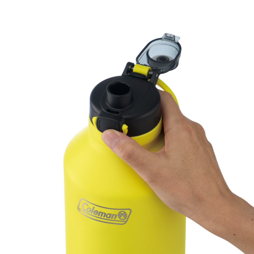 真空断熱スポーツボトル/1.8L（ライムイエロー）