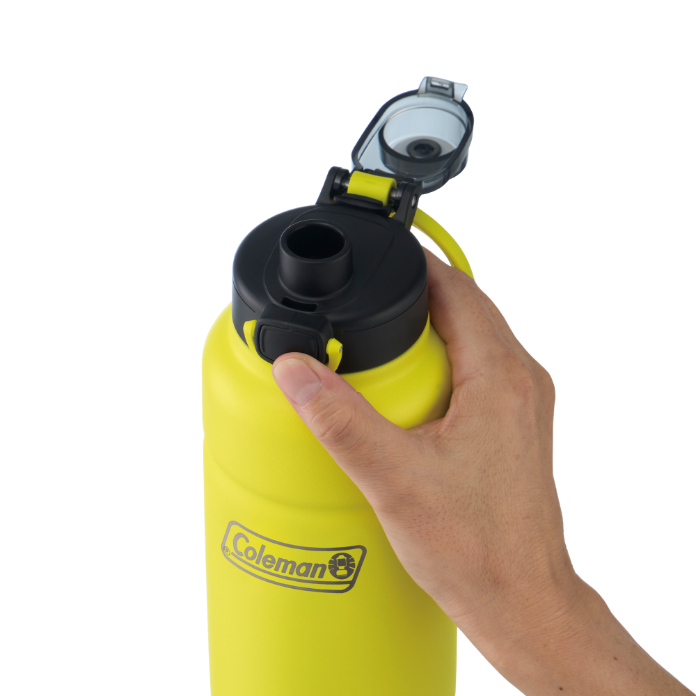 真空断熱スポーツボトル/1.1L（ライムイエロー）