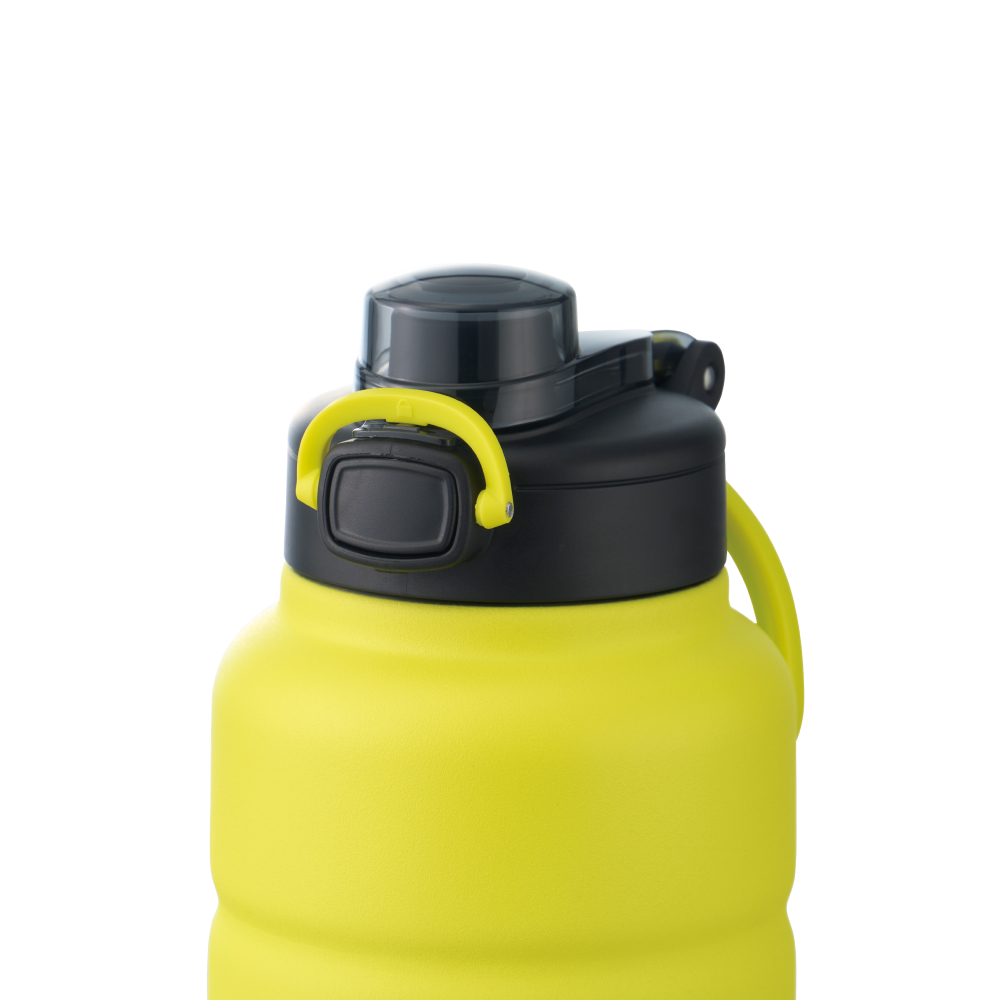 真空断熱スポーツボトル/1.1L（ライムイエロー）