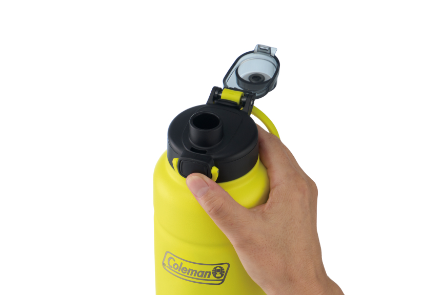 真空断熱スポーツボトル/1.1L（ライムイエロー）