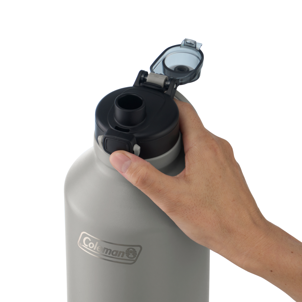 真空断熱スポーツボトル/1.8L（グレー）