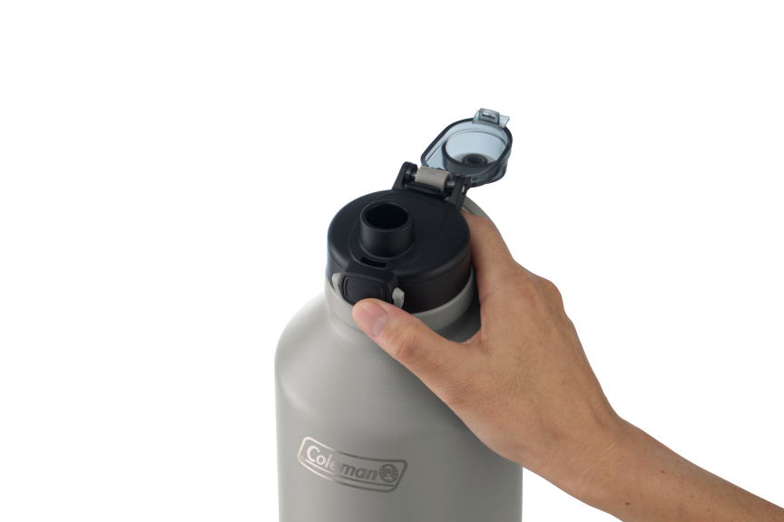 真空断熱スポーツボトル/1.8L（グレー）