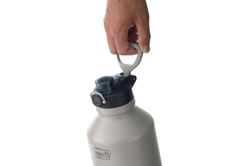 真空断熱スポーツボトル/1.8L（グレー）