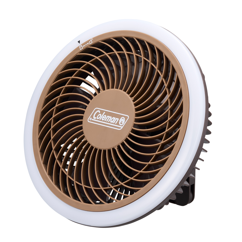 アウトドアマルチライトファン（ブラウン）