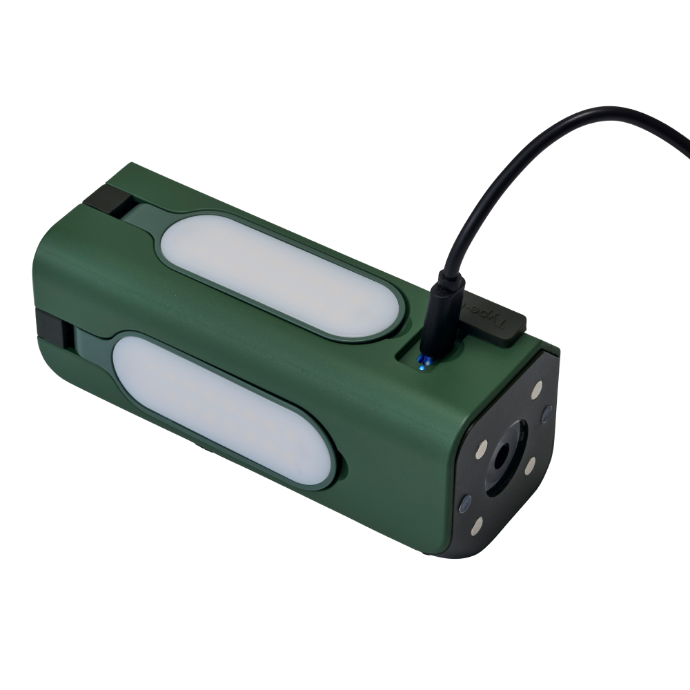 コンパクトパネルライト（ブラウン）