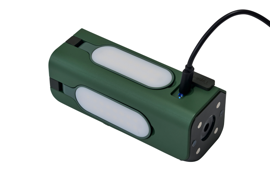 コンパクトパネルライト（ブラウン）