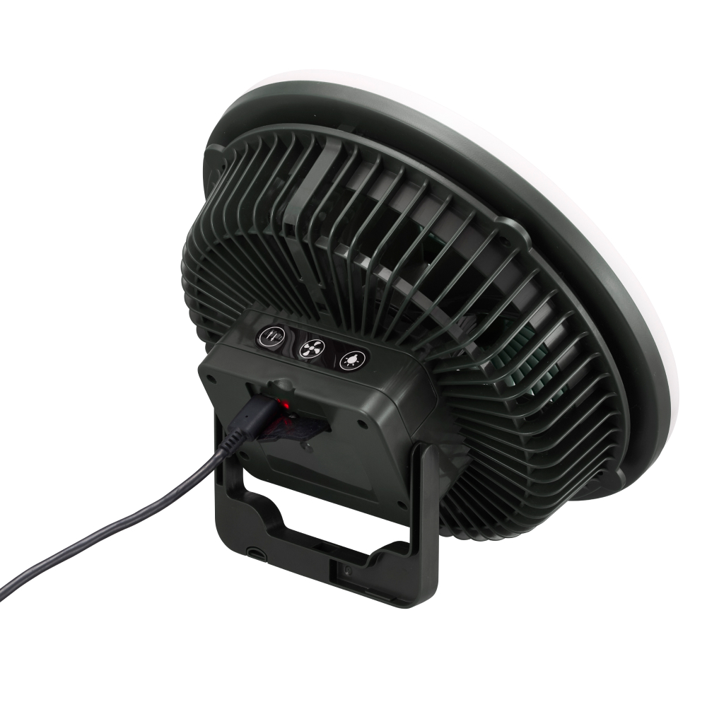 アウトドアマルチライトファン（グリーン）