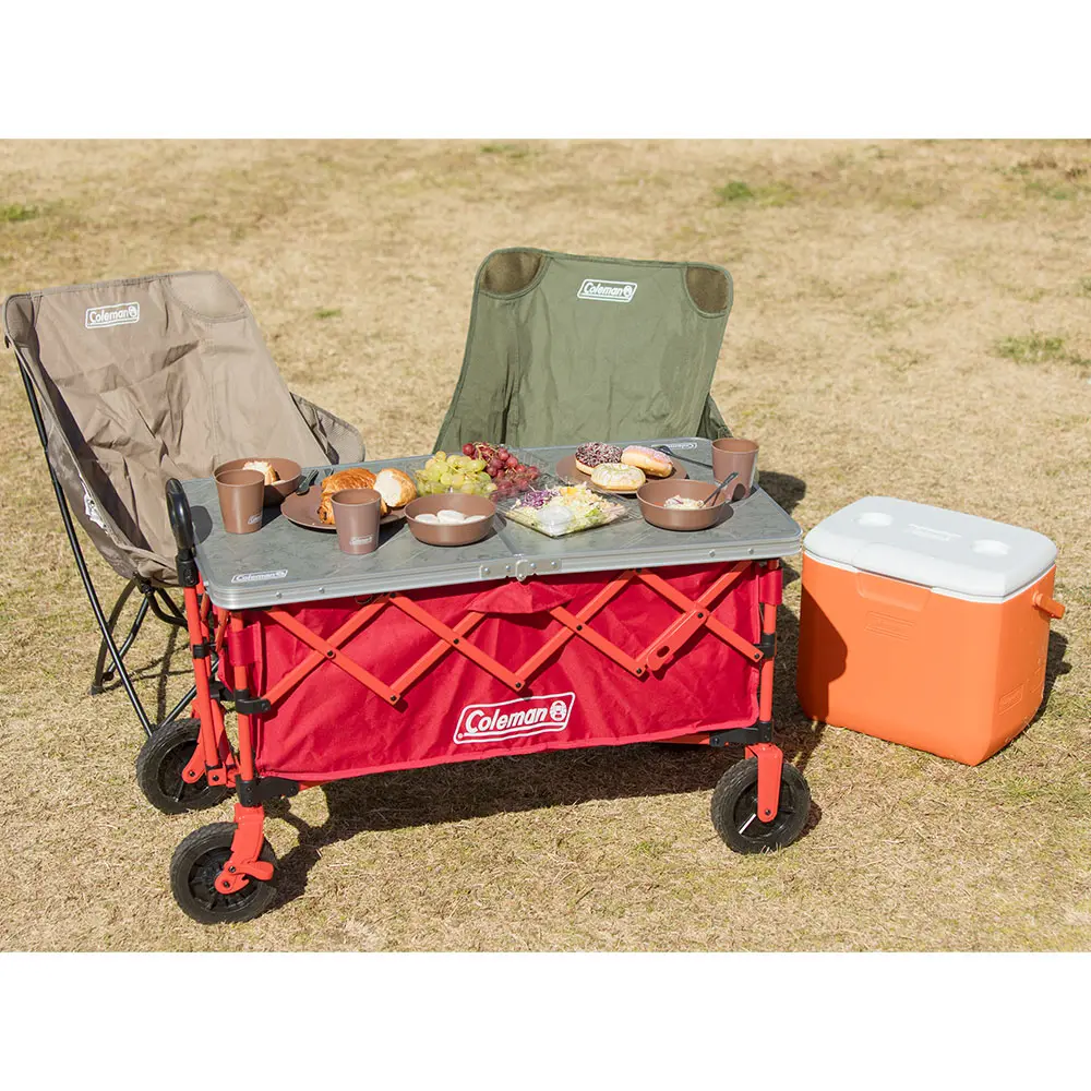 アウトドアワゴンテーブル