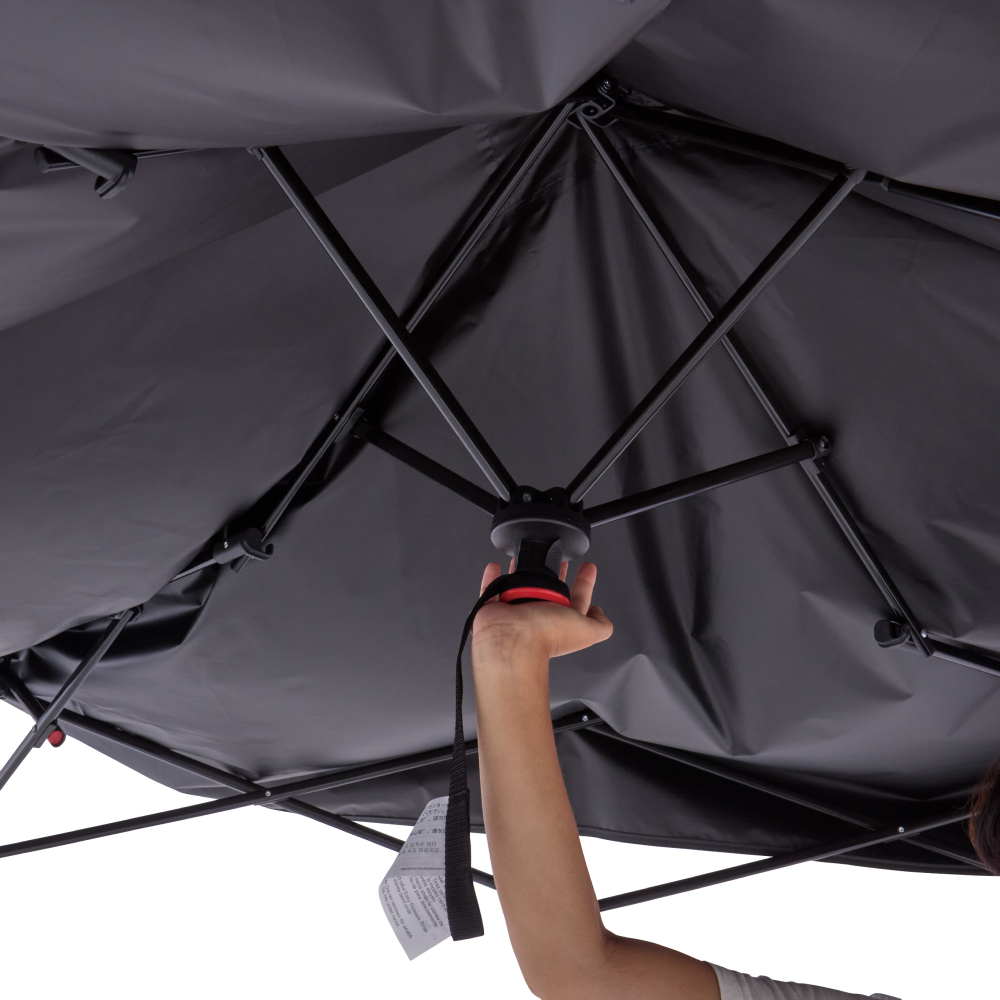 インスタントバイザーシェードⅣレクタ DR（ジェットブラック）