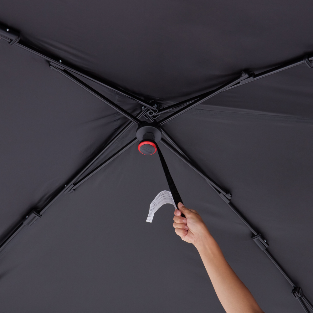 インスタントバイザーシェードⅣレクタ DR（ジェットブラック）