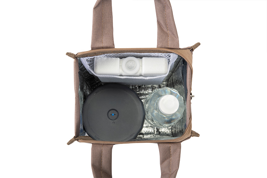 保冷バッグ S/トート（グレージュ）