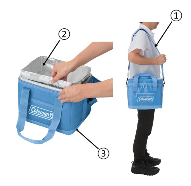 ②アルティメイトアイスクーラーⅡ/15L用アルミライナー