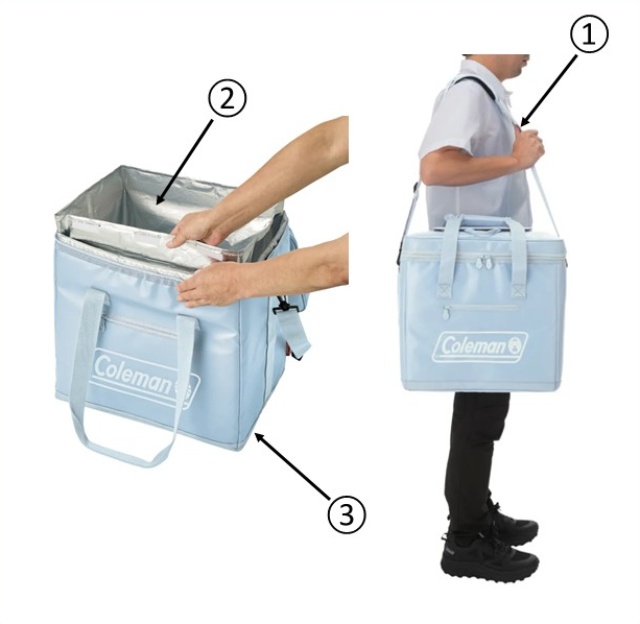 ①アルティメイトアイスクーラーⅡ/15L（アイス）用ベルト