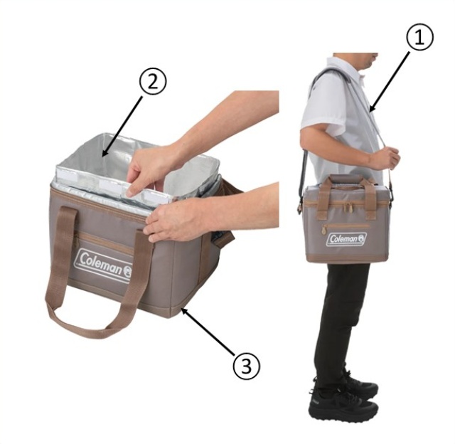 ①アルティメイトアイスクーラーⅡ/15L（グレージュ）用ベルト