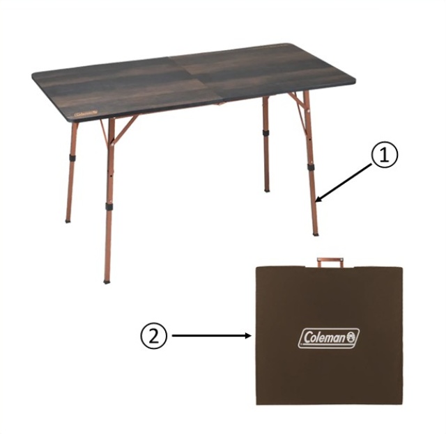 ①バタフライテーブルNX/90/120用脚部フレーム