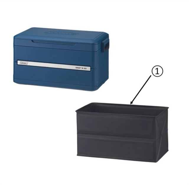 ①スナップアンドゴークーラー/45QT（サファイア）用ライナー