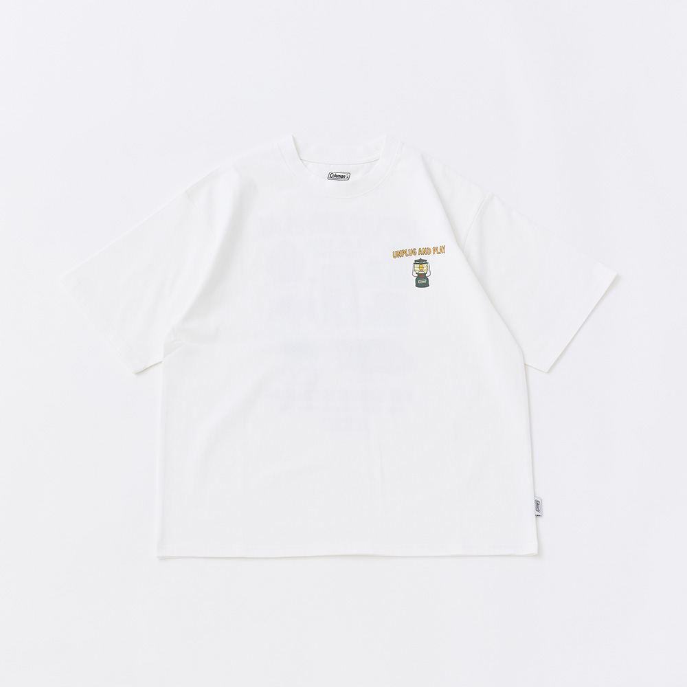 Tシャツ ギアプリント（ホワイト）