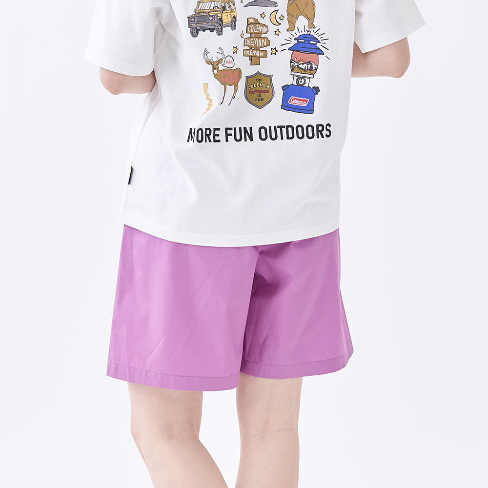 ゼロテックス サンシャインロゴショーツ（パープル）