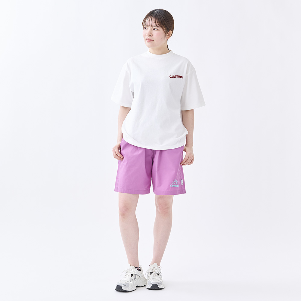 ゼロテックス サンシャインロゴショーツ（パープル）