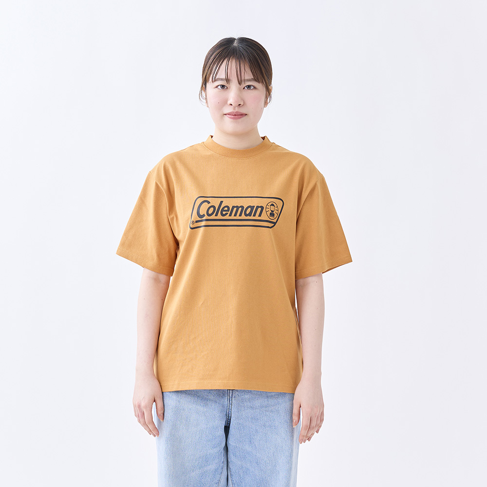 Tシャツ ロゴ（ベージュ）