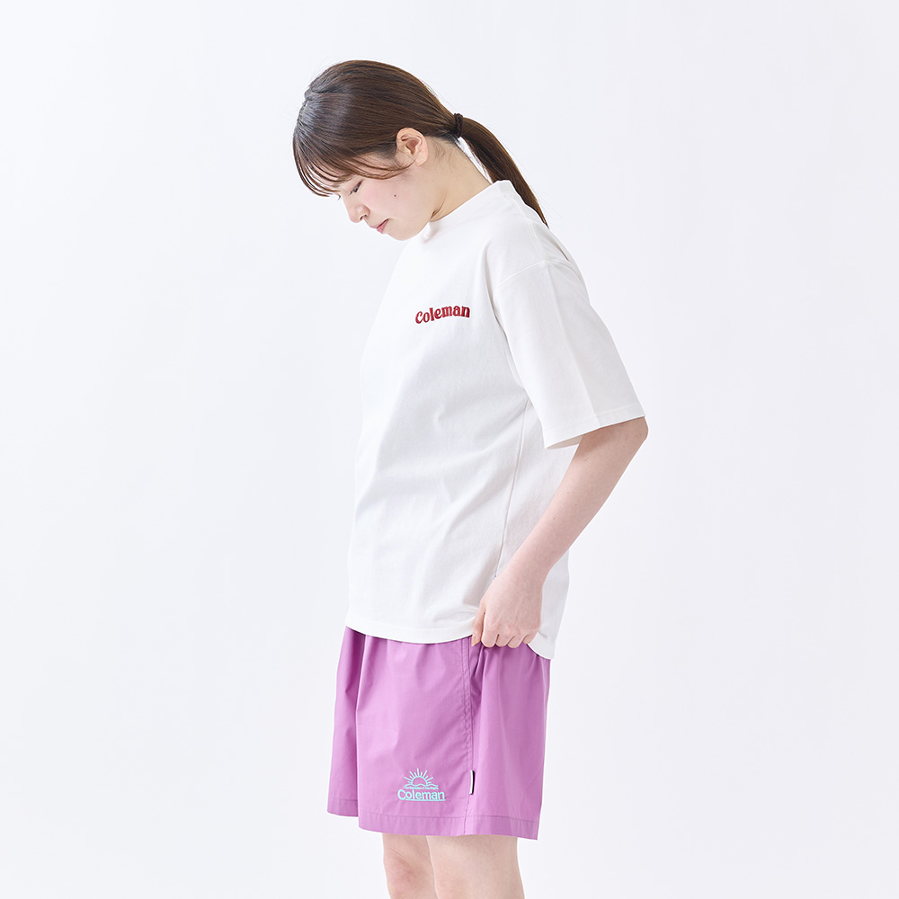 Tシャツ キャンププリント（ホワイト）