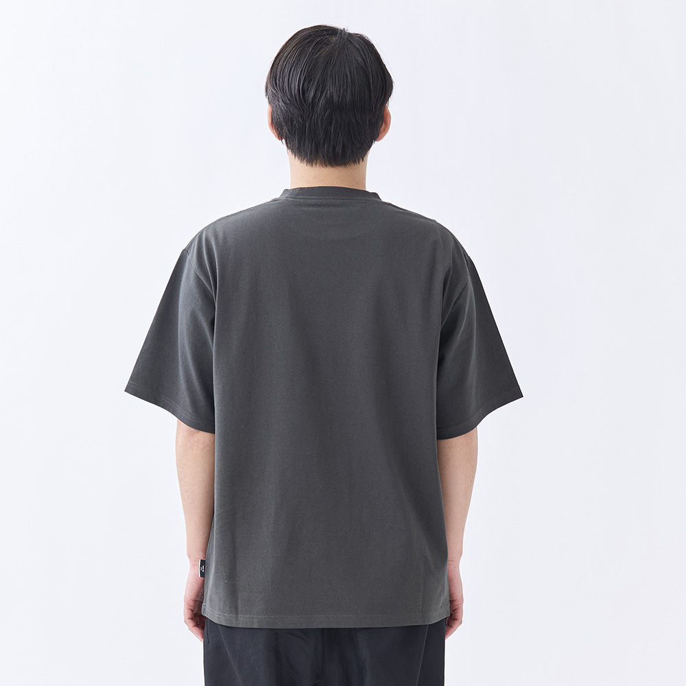 Tシャツ ロゴ（チャコールグレー）