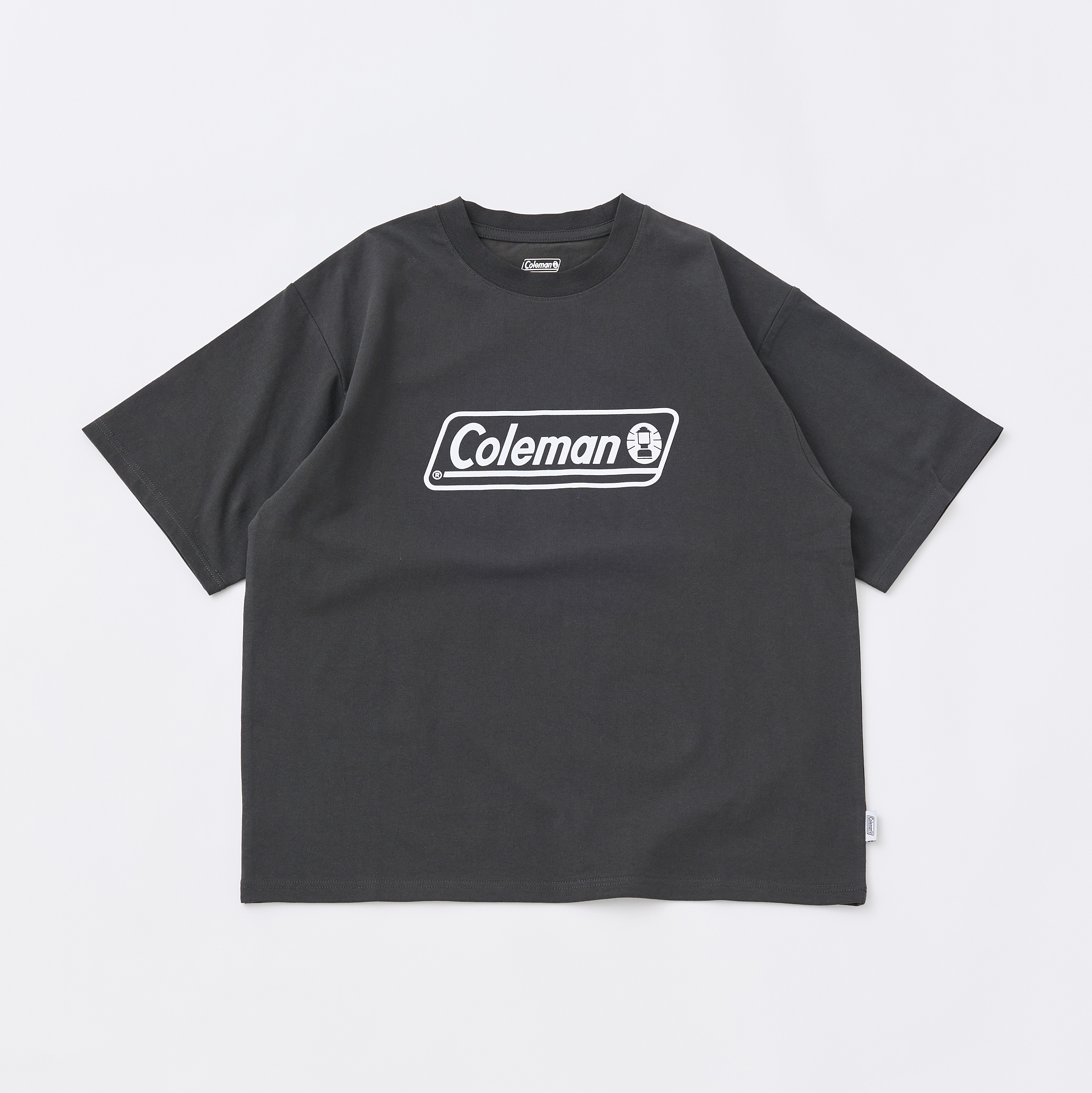 Tシャツ ロゴ（チャコールグレー）
