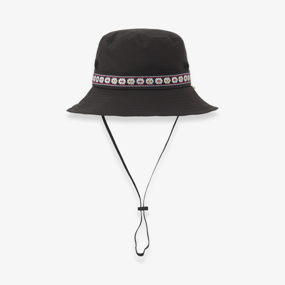 チロリアンアドベンチャーハット（ブラック）