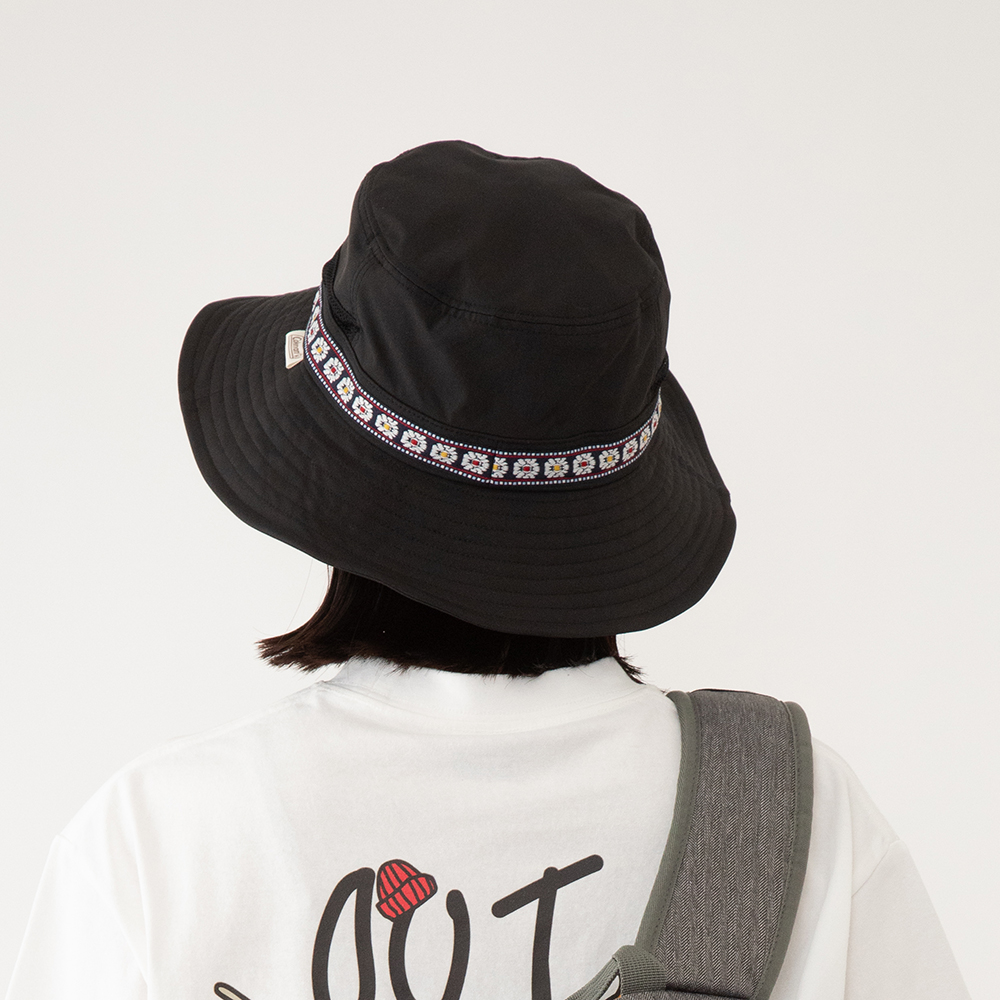 チロリアンアドベンチャーハット（ブラック）
