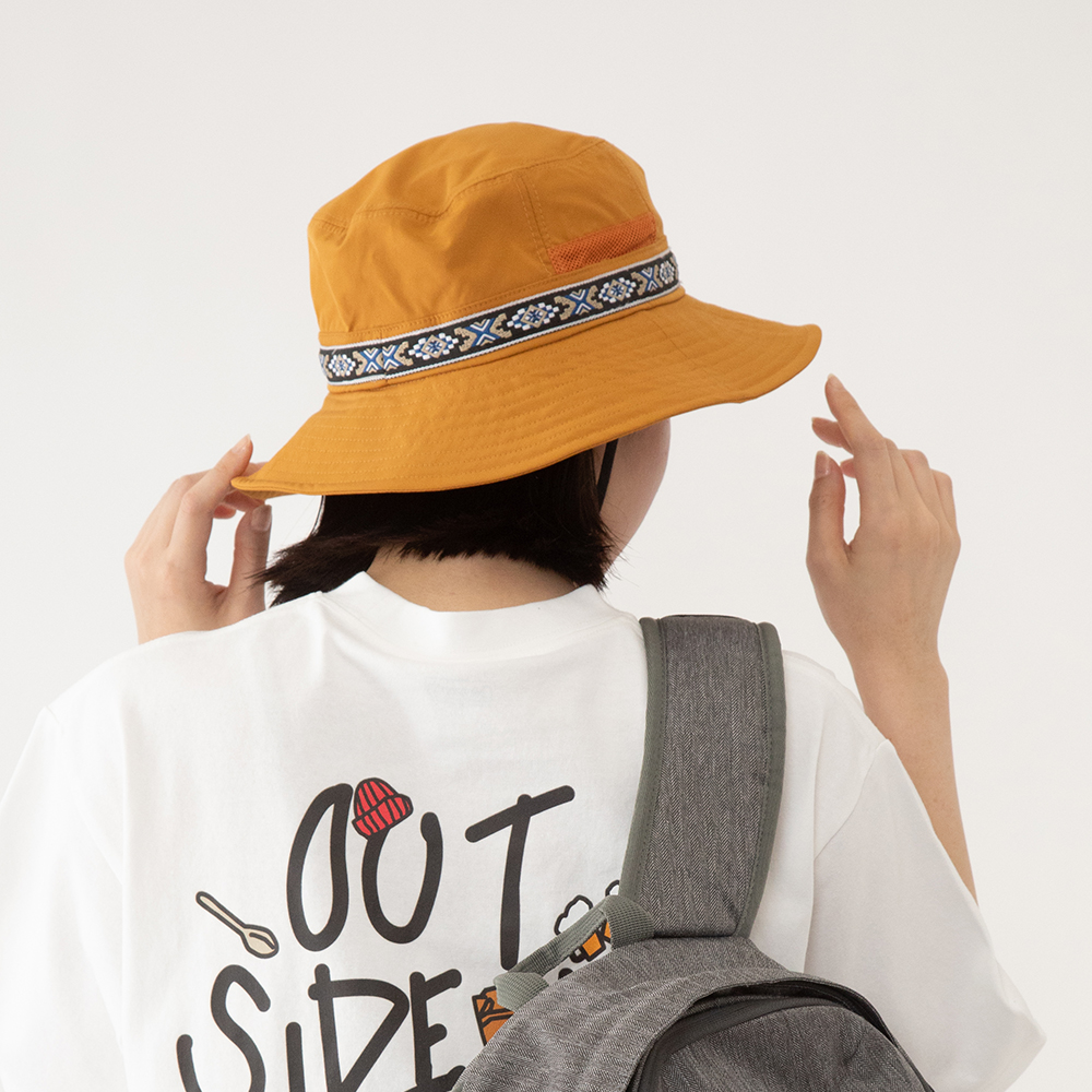 チロリアンアドベンチャーハット（オレンジ）