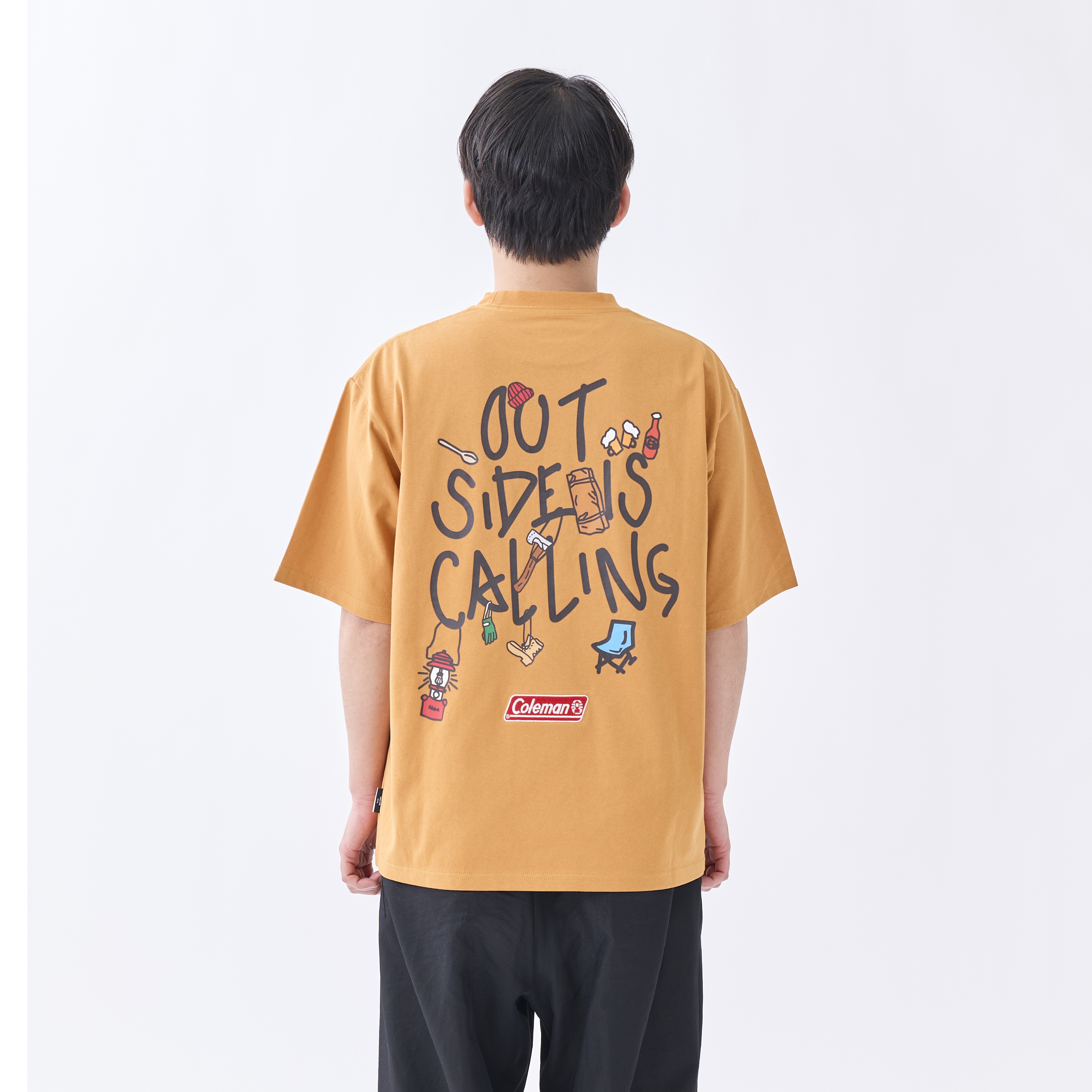 Tシャツ アウトサイドイズコーリング（ベージュ）