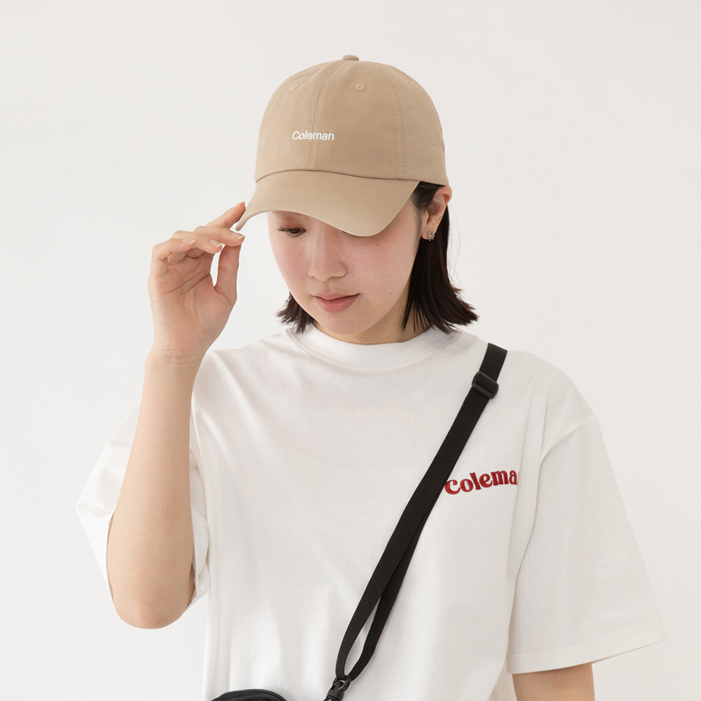 ツイルキャップ（ベージュ）