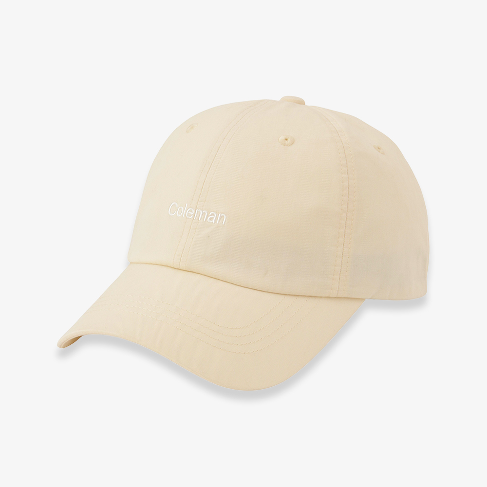 ツイルキャップ（アイボリー）