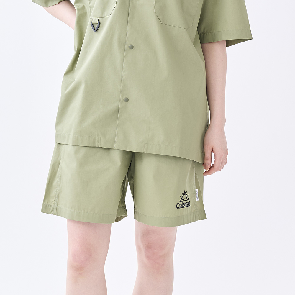 ゼロテックス サンシャインロゴショーツ（カーキ）