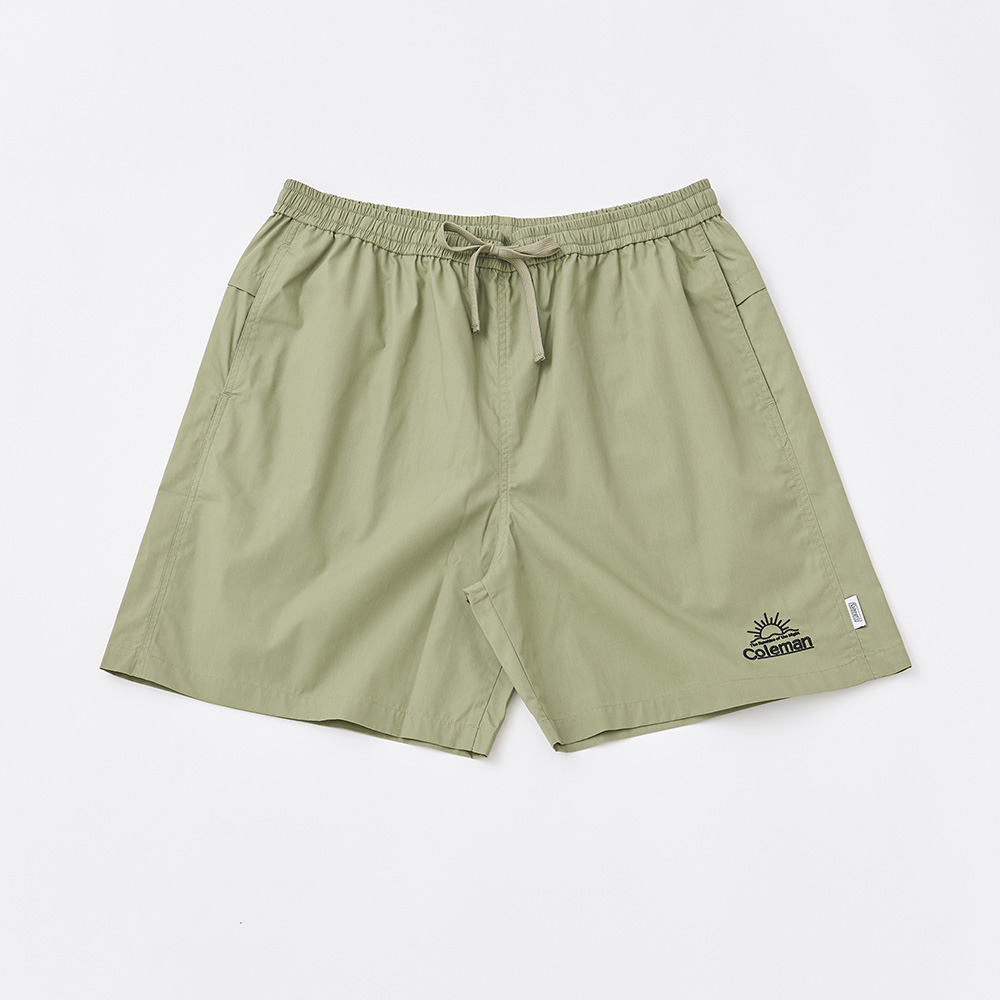 ゼロテックス サンシャインロゴショーツ（カーキ）